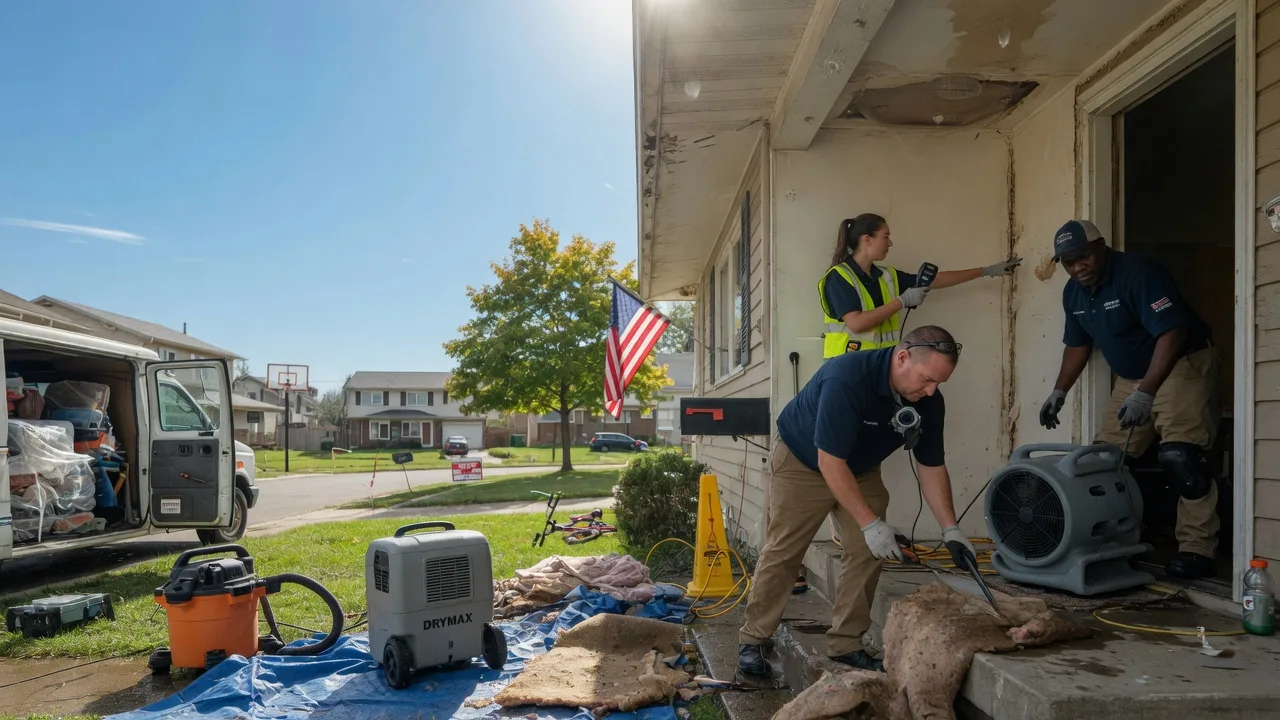 Water Damage Restoration in Spencerville, OH near me